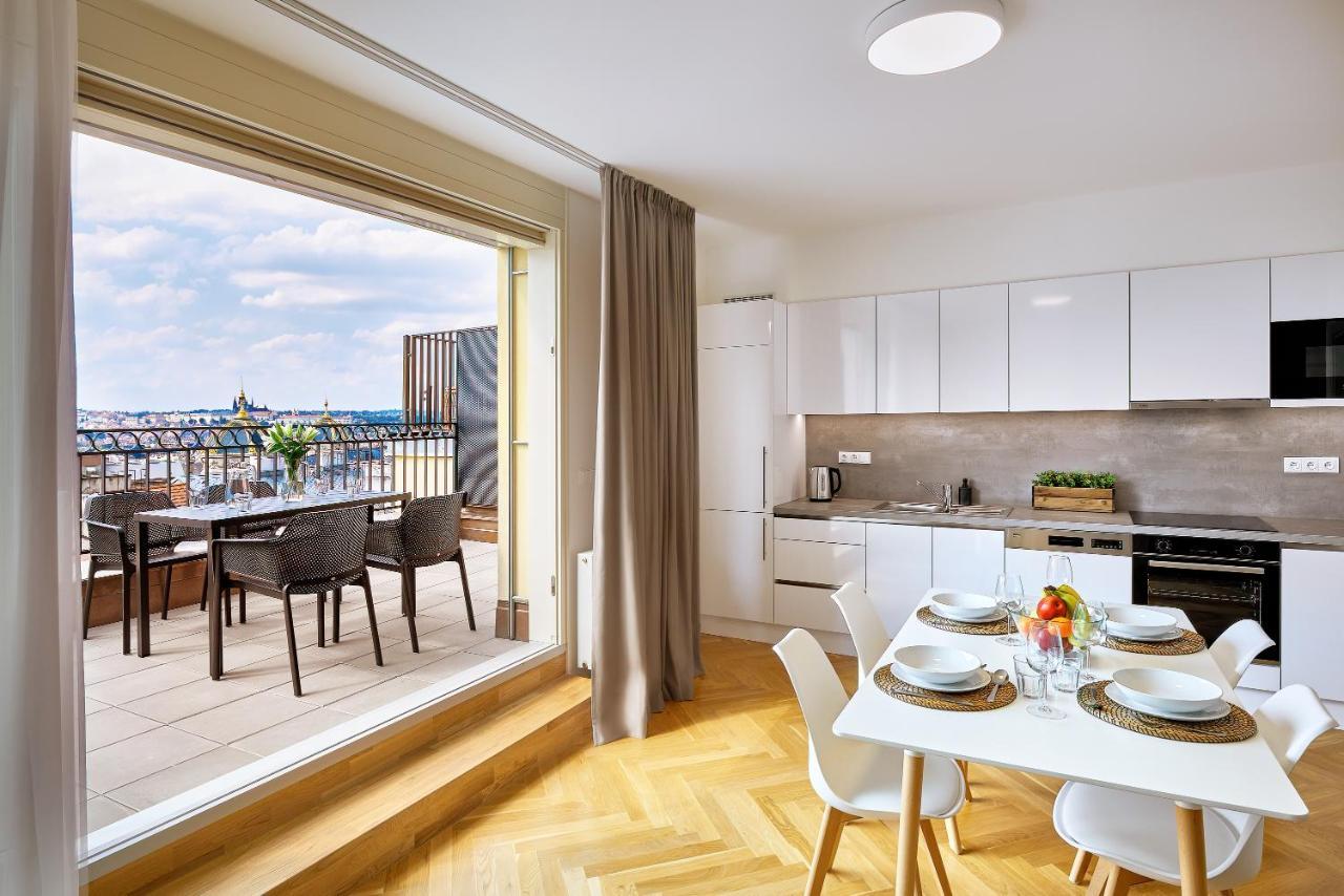 Downtown Suites Rubesova Prag Dış mekan fotoğraf