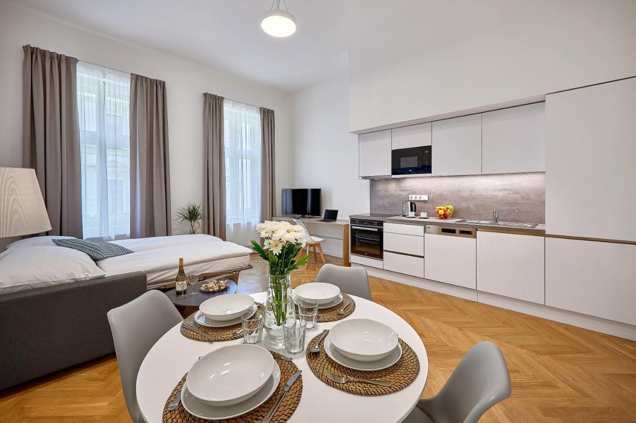 Downtown Suites Rubesova Prag Dış mekan fotoğraf
